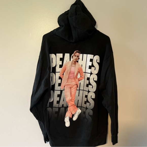 Justin Bieber Peaches Hoodie Size Large - Picture 3 of 4
